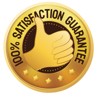 satisfaction guarantee badge