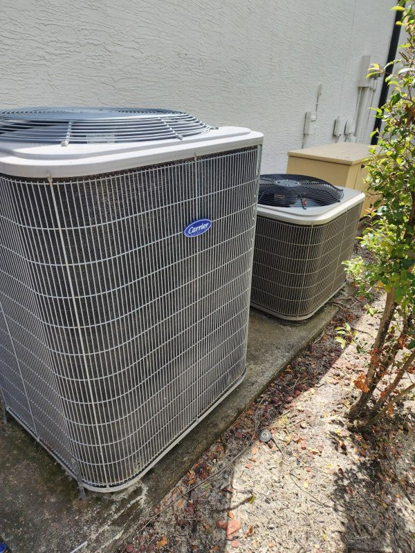 New Air conditioning units installed by Apex Cool Air Conditioner in Port St Lucie, Florida